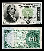 fifty-cent fourth-issue fractional note