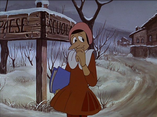 Pinocchio as portrayed in Giuliano Cenci's film The Adventures of Pinocchio (1972)