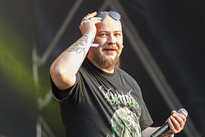 Marcin "Auman" Rdest podczas festiwalu Ursynalia 2013