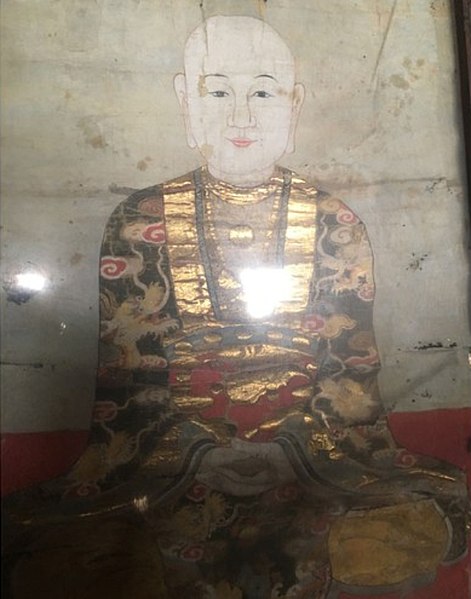 Portrait of Zen master Nguyễn Minh Không (1065 – 1141)