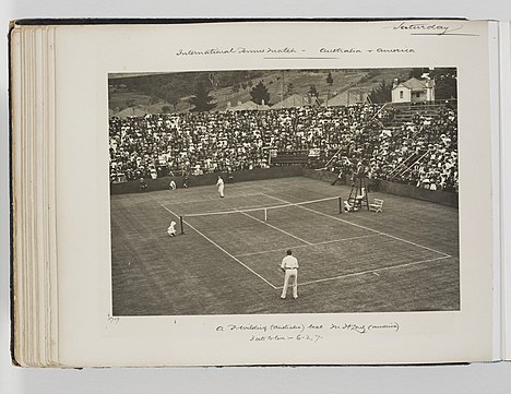 1909 David Cup held in Sydney