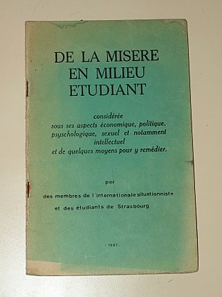 <i>On the Poverty of Student Life</i> 1966 Situationist pamphlet