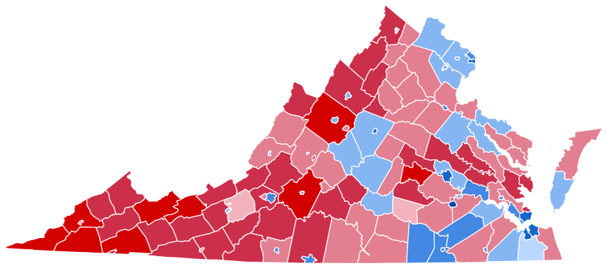 Virginia Presidential Election Results 2012.svg