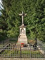 * Nomination Cross in Voletiny, Trutnov, Czechia --JiriMatejicek 10:43, 20 October 2020 (UTC) * Decline Exposure and sharpness is good, but I would suggest either a wider (including the whole railing) or tighter crop (focused on the crucufix). --MB-one 10:39, 26 October 2020 (UTC)  Oppose  Not done within a week. --XRay 09:39, 3 November 2020 (UTC)