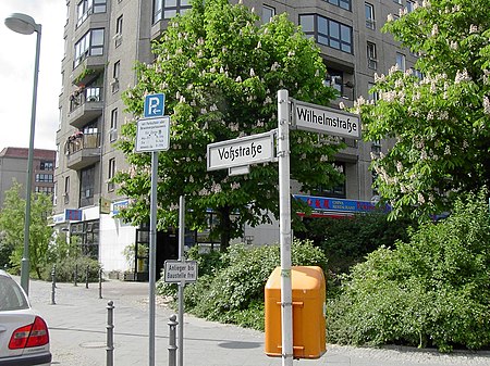 Voss Strasse and Wilhelmstrasse