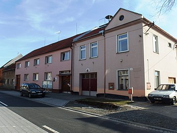 Vranovice-Kelčice : la mairie.