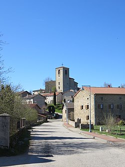 Vue village de Leignec (Merle-Leignec, Loire, France).jpg
