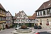 Market square of Waldenbuch