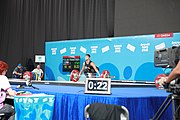 Deutsch: Gewichtheben bei den Olympischen Jugendspielen 2018; Tag 1, 7. Oktober 2018; Jungen 56 kg English: Weightlifting at the 2018 Summer Youth Olympics at 7 October 2018 – Boys' 56 kg