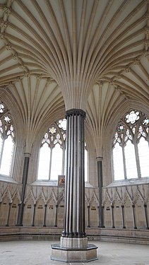 Chapter House in Wells Cathedral, Somerset