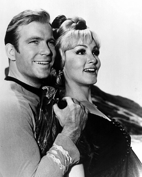 File:William Shatner Julie Newmar Star Trek 1967.jpg