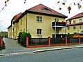 Apartment building in a residential complex