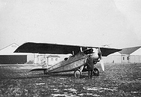 アメリカ海軍によりテストされるWP-1（1923年頃）