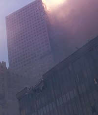 north tower collapse