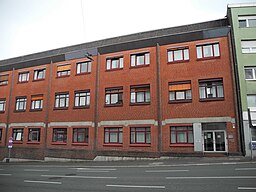 Wuppertal, Brändströmstr. 13-19, rechter Fassadenteil