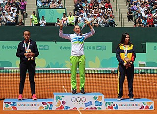 <span class="mw-page-title-main">Tennis at the 2018 Summer Youth Olympics – Girls' singles</span> 2018 tennis event results