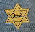 Jews in Nazi-occupied Europe were required to wear yellow badges like this.