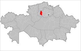 Localisation de District de Jaksy