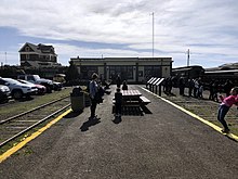 "Skunk Train" station in Fort Bragg "Skunk Train" station.jpg