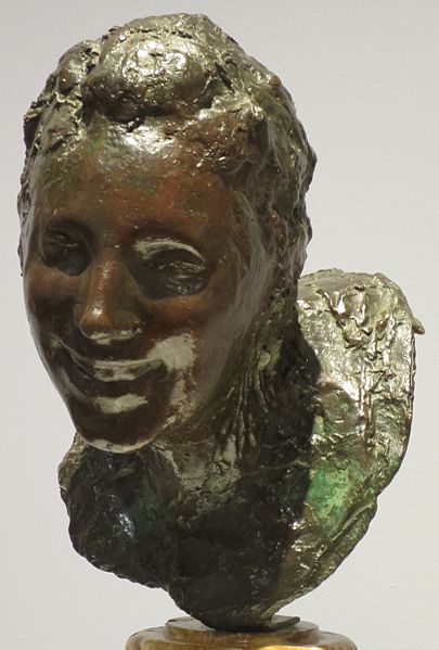 File:'Little Laughing Woman' by Medardo Rosso, High Museum.JPG
