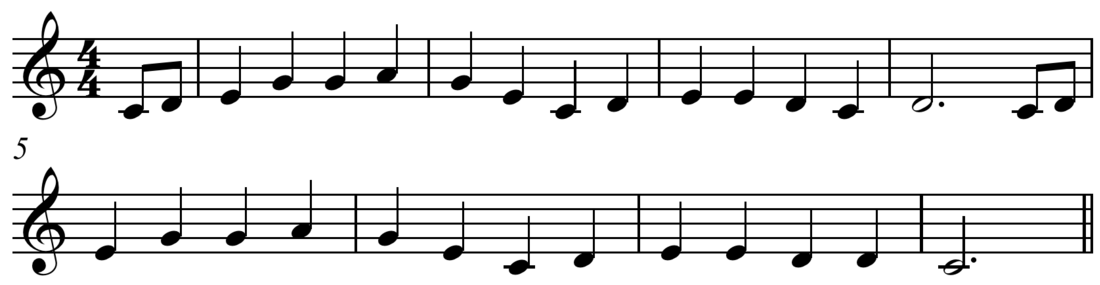 File:'Oh, Susanna' pentatonic melody.png