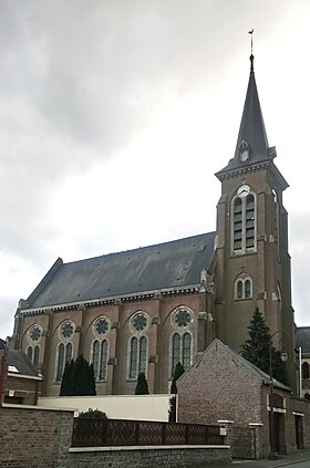 A Saint-Riquier Church in Dreuil-lès-Amiens cikk illusztráló képe