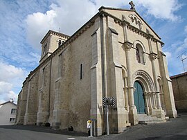 The church in La Caillère-Saint-Hilaire