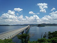 自角島看到的角島大橋