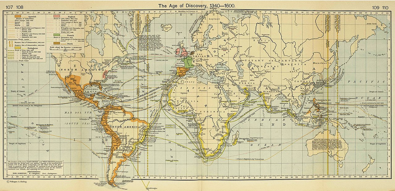 File:(Shepherd, 1911 Atlas) European colonial empires in the 16th ...