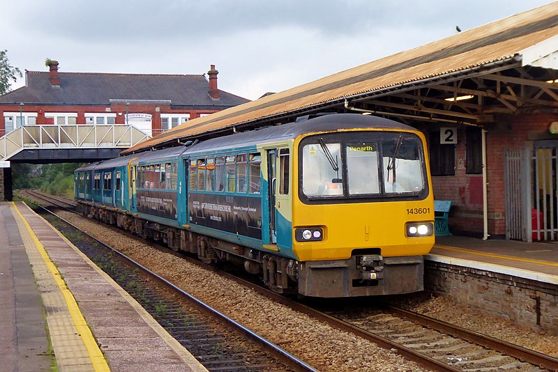 File:143601 and 150 number 240 to Penarth at Caerphilly.jpg