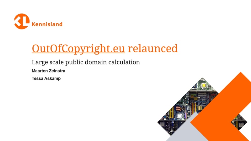 Bestand:150311 Presentation - OutOfCopyright.eu - Kennisland - KL - GLAMwiki.pdf