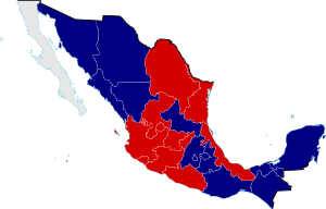 1858 Mexico Map Civil War Divisions.svg