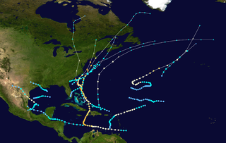 1954 Atlantic hurricane season hurricane season in the Atlantic Ocean