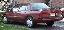 1991 Chevrolet Corsica LT sfotografowany w Sault Ste.  Marie, Ontario, Kanada