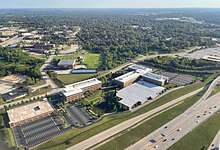 Aerial view of 1 Express Way in St. Louis County, MO 1 Express Way.jpg