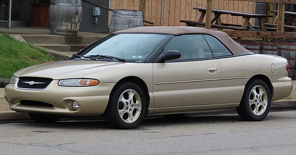 1999–2000 Chrysler Sebring convertible