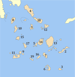 Unità periferica di Santorini – Mappa