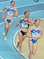 Natalija Tobias (rechts) belegte Rang sieben