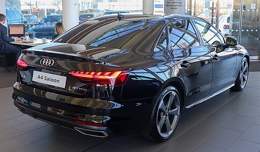 2019 Audi A4 S Line 40 TDi Quattro S-Tronic facelift 2.0 Rear