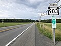 File:2022-08-07 16 10 38 View north along Pennsylvania State Route 903 at Maury Road in Penn Forest Township, Carbon County, Pennsylvania.jpg