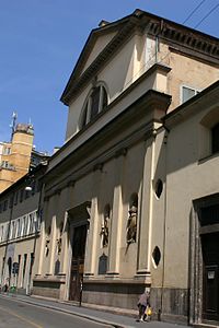 2284 - Milano - G. Tazzini, facciata S. Antonio Abate -1832- - Foto Giovanni Dall'Orto 20-May-2007.jpg