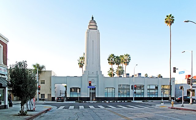 Building used for movie premiere scene in L.A. Confidential