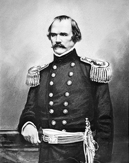 Albert Sidney Johnston was charged with maintaining a Confederate defensive line in southern Kentucky and northern Tennessee