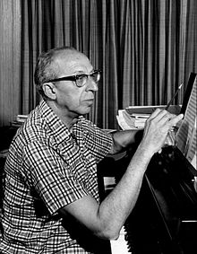 Aaron Copland in 1962 from a television special