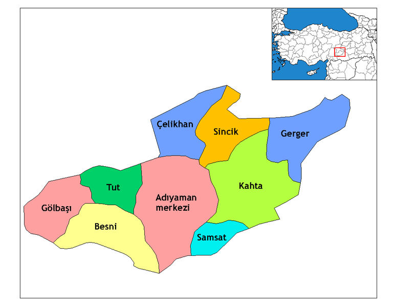 File:Adıyaman districts.png