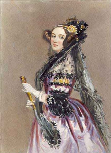 Ada Lovelace published the first algorithm intended for processing on a computer.