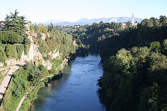 Adda między Trezzo i Capriate