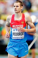 Bronzemedaillengewinner Alexei Fjodorow