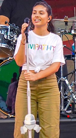 "Scars to Your Beautiful" was a chart-topper for Canadian singer Alessia Cara. Alessia Cara at the Capital Pride Concert.jpeg