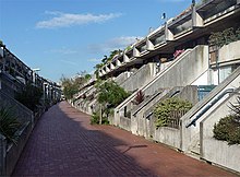 The music video for "Somebody Else" was filmed at the Alexandra Road Estate. Alexandra Road Estate.jpg